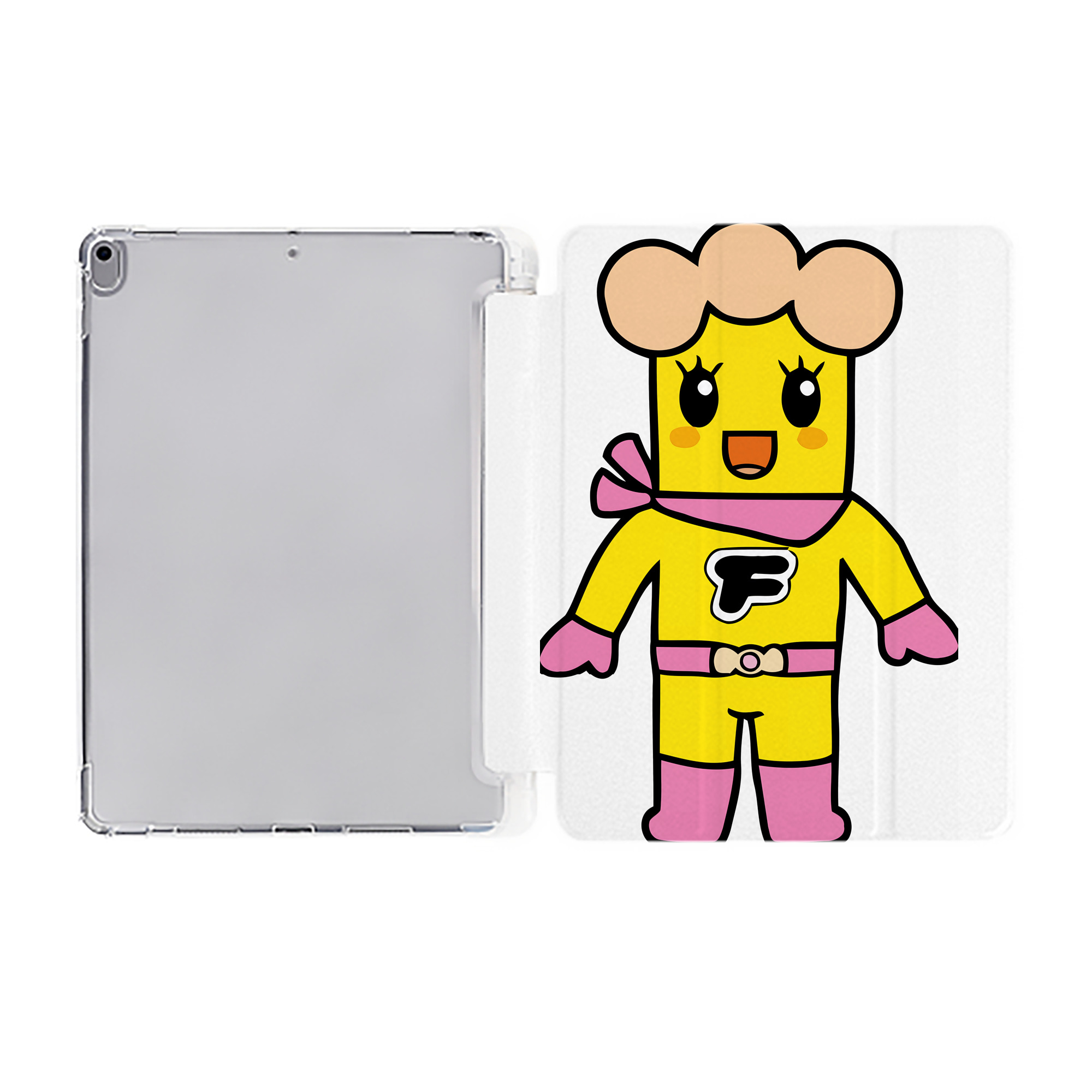（画像用） アンパンマン Anpanman IPad ケース ペン収納付き 三つ折りスタンド PUレザー×シリコン 対応機種9.5/10.5/10.9インチ